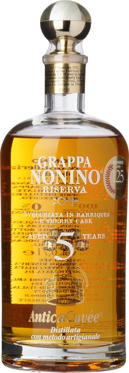 Nonino Grappa Anticacuvee Riserva 5 ára – Sterkvín, Ítalía