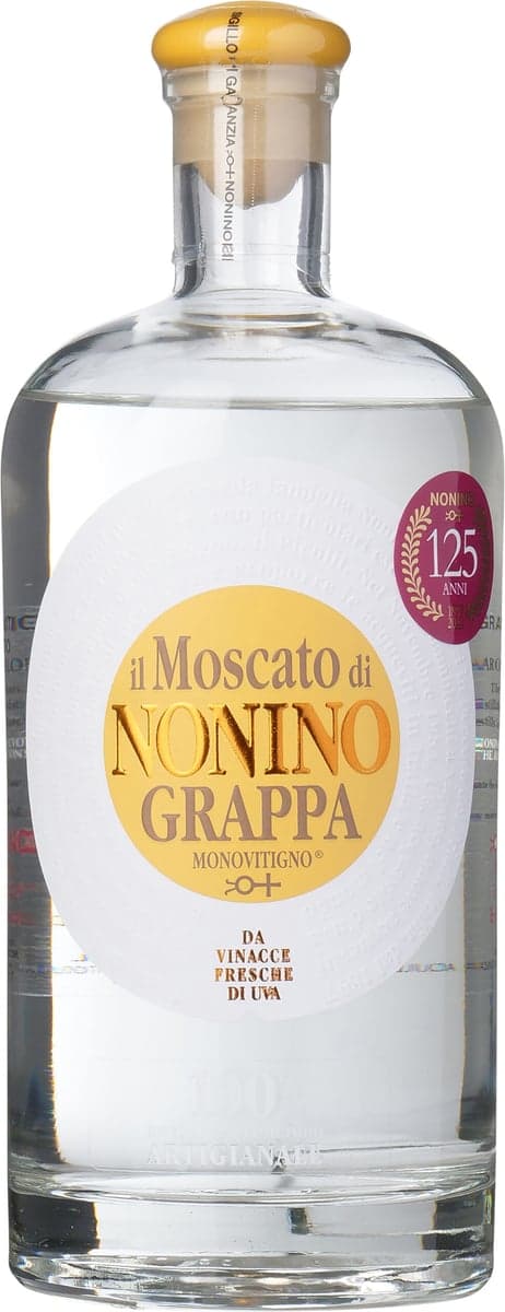 Nonino Grappa Monovitigno Moscato – Sterkvín, Ítalía